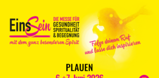 6.6. – 7.6. in Plauen (DE) EinsSein – Messen für Gesundheit, Spiritualität & Begegnung