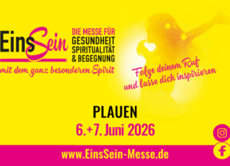 6.6. – 7.6. in Plauen (DE) EinsSein – Messen für Gesundheit, Spiritualität & Begegnung
